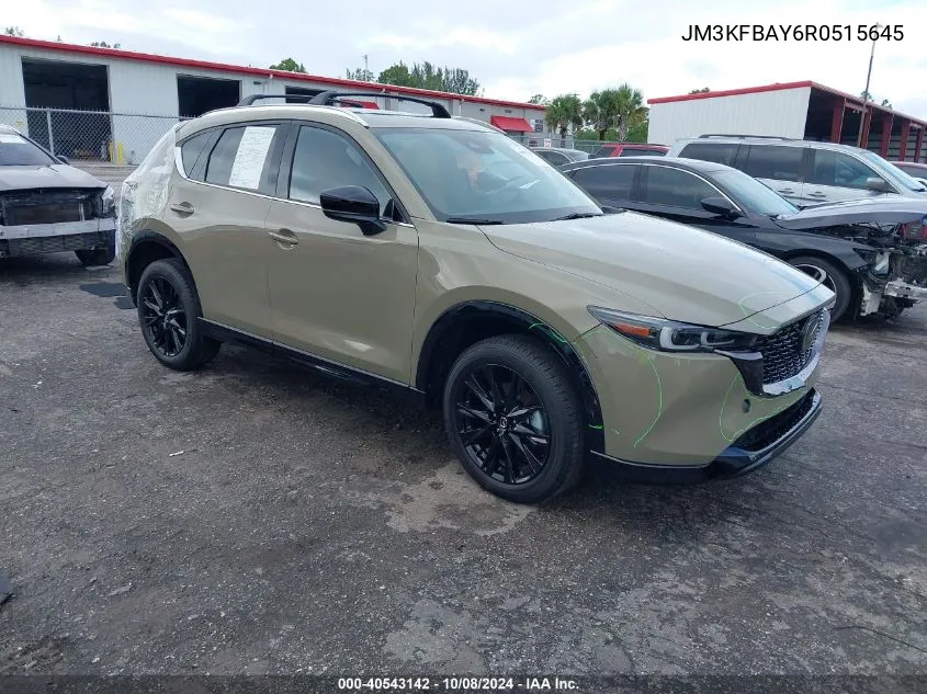 2024 Mazda Cx-5 Carbon Turbo VIN: JM3KFBAY6R0515645 Lot: 40543142