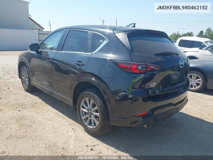 2024 Mazda Cx-5 2.5 S Select VIN: JM3KFBBL9R0462152 Lot: 40550181