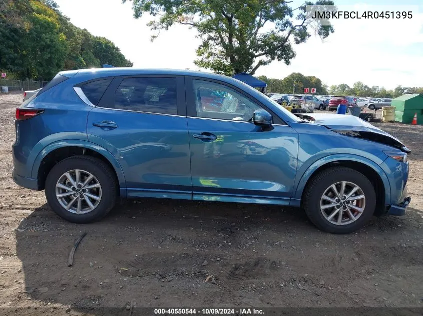 2024 Mazda Cx-5 Preferred VIN: JM3KFBCL4R0451395 Lot: 40550544