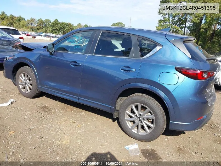 2024 Mazda Cx-5 Preferred VIN: JM3KFBCL4R0451395 Lot: 40550544