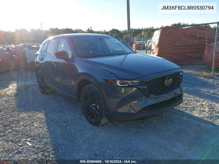 2024 Mazda Cx-5 2.5 S Carbon Edition VIN: JM3KFBCL8R0530794 Lot: 40594869