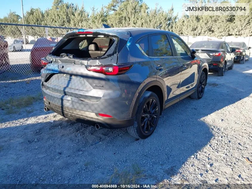 2024 Mazda Cx-5 2.5 S Carbon Edition VIN: JM3KFBCL8R0530794 Lot: 40594869