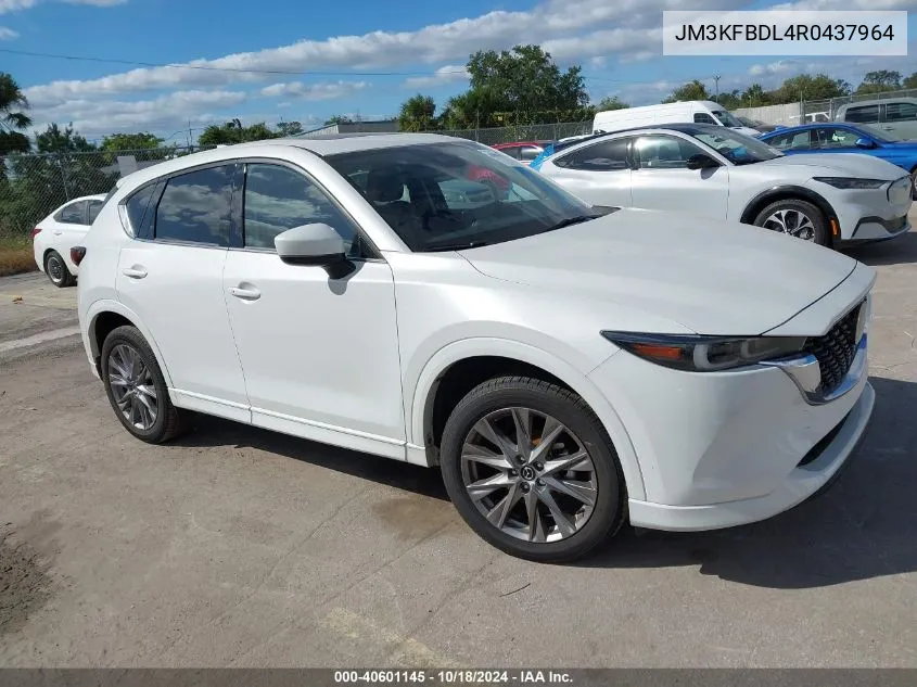 2024 Mazda Cx-5 2.5 S Premium VIN: JM3KFBDL4R0437964 Lot: 40601145