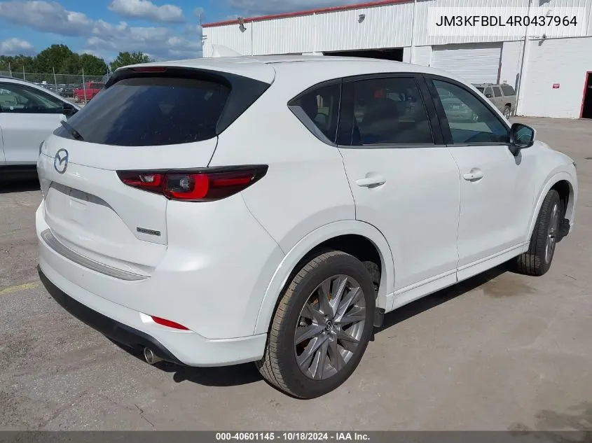 2024 Mazda Cx-5 2.5 S Premium VIN: JM3KFBDL4R0437964 Lot: 40601145