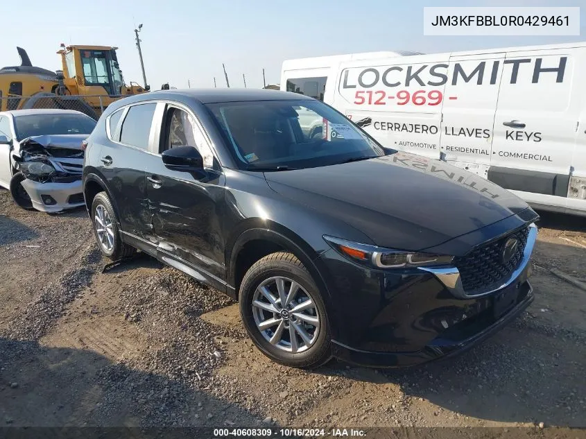 2024 Mazda Cx-5 2.5 S Select VIN: JM3KFBBL0R0429461 Lot: 40608309