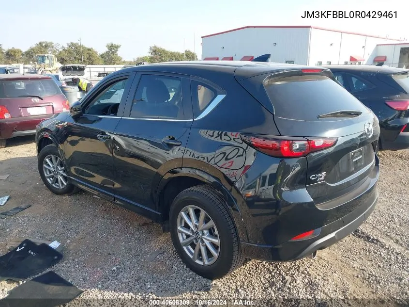 2024 Mazda Cx-5 2.5 S Select VIN: JM3KFBBL0R0429461 Lot: 40608309