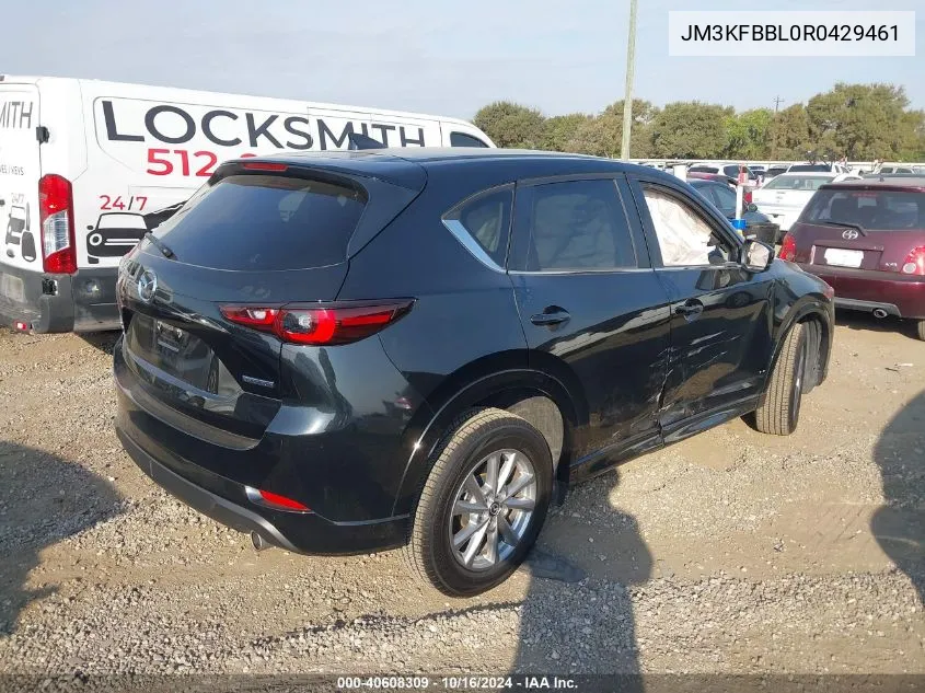 2024 Mazda Cx-5 2.5 S Select VIN: JM3KFBBL0R0429461 Lot: 40608309