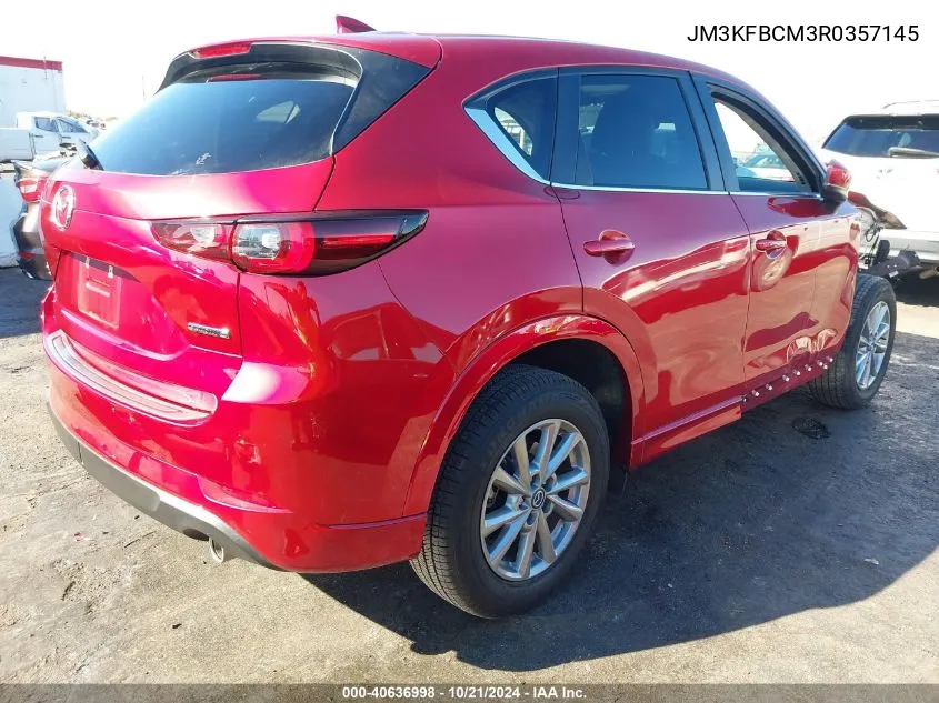 2024 Mazda Cx-5 2.5 S Preferred VIN: JM3KFBCM3R0357145 Lot: 40636998