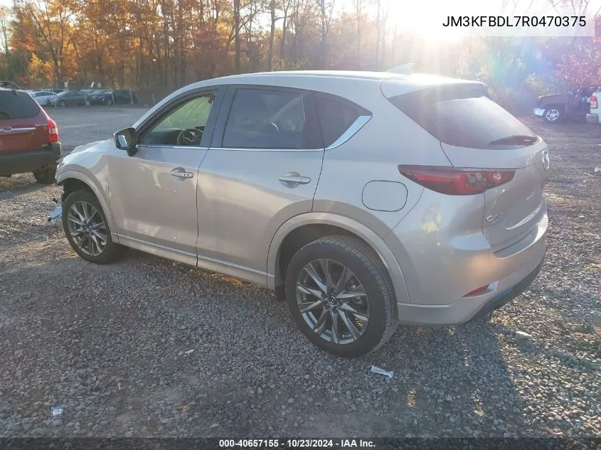 2024 Mazda Cx-5 2.5 S Premium VIN: JM3KFBDL7R0470375 Lot: 40657155