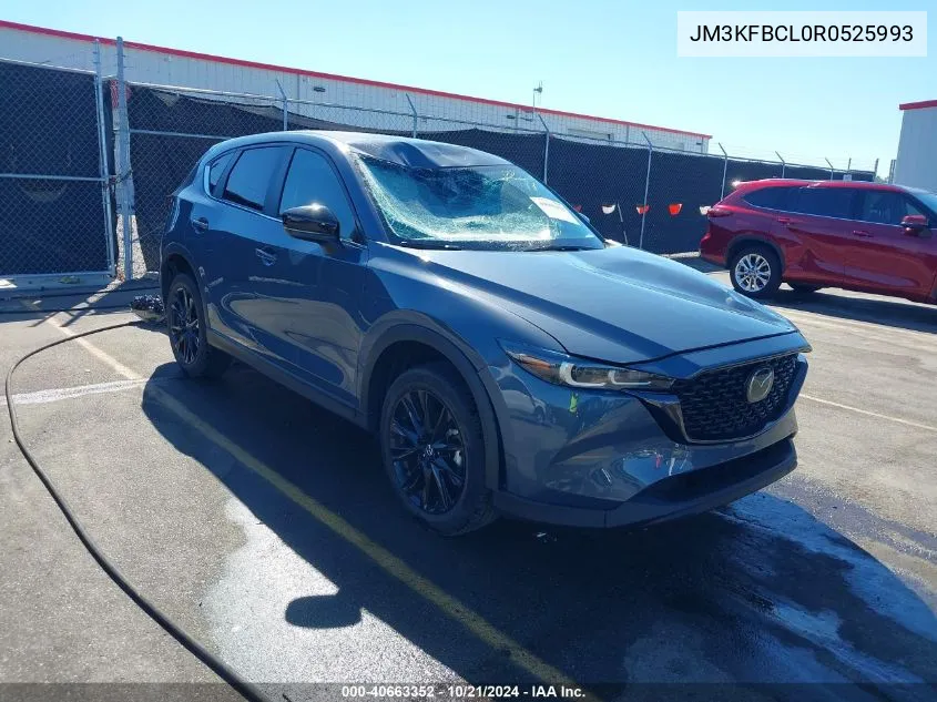 2024 Mazda Cx-5 2.5 S Carbon Edition VIN: JM3KFBCL0R0525993 Lot: 40663352