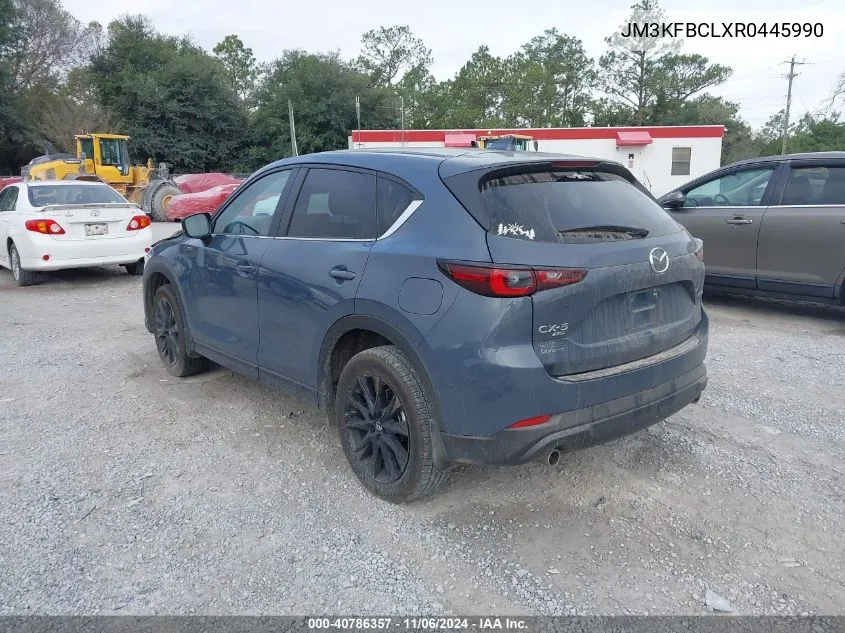 2024 Mazda Cx-5 2.5 S Carbon Edition VIN: JM3KFBCLXR0445990 Lot: 40786357