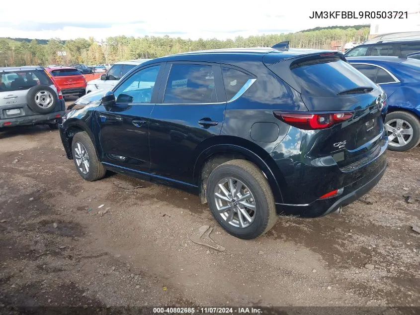 2024 Mazda Cx-5 2.5 S Select VIN: JM3KFBBL9R0503721 Lot: 40802685