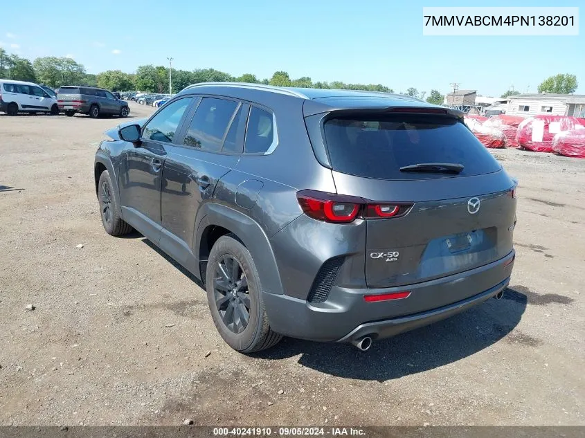 2023 Mazda Cx-50 2.5 S Preferred Plus VIN: 7MMVABCM4PN138201 Lot: 40241910