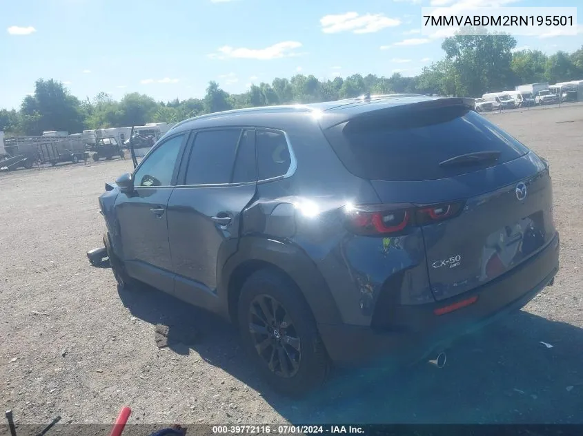 2024 Mazda Cx-50 2.5 S Premium VIN: 7MMVABDM2RN195501 Lot: 39772116