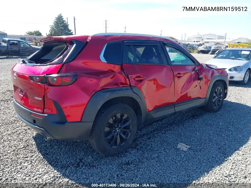 2024 Mazda Cx-50 2.5 S Select VIN: 7MMVABAM8RN159512 Lot: 40173486