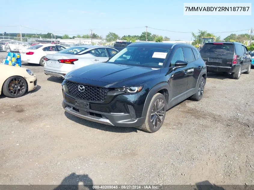 2024 Mazda Cx-50 2.5 Turbo Premium VIN: 7MMVABDY2RN187787 Lot: 40209045