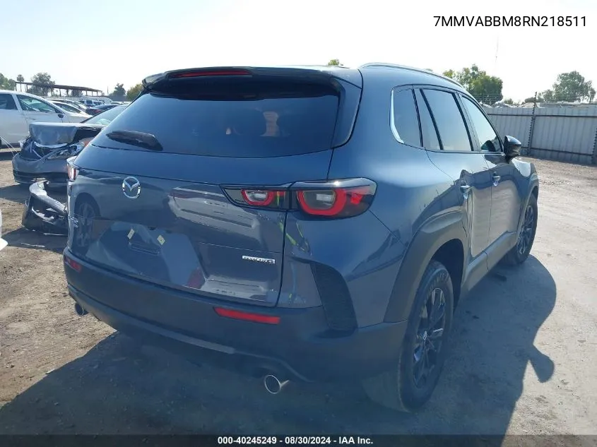 2024 Mazda Cx-50 2.5 S Preferred VIN: 7MMVABBM8RN218511 Lot: 40245249