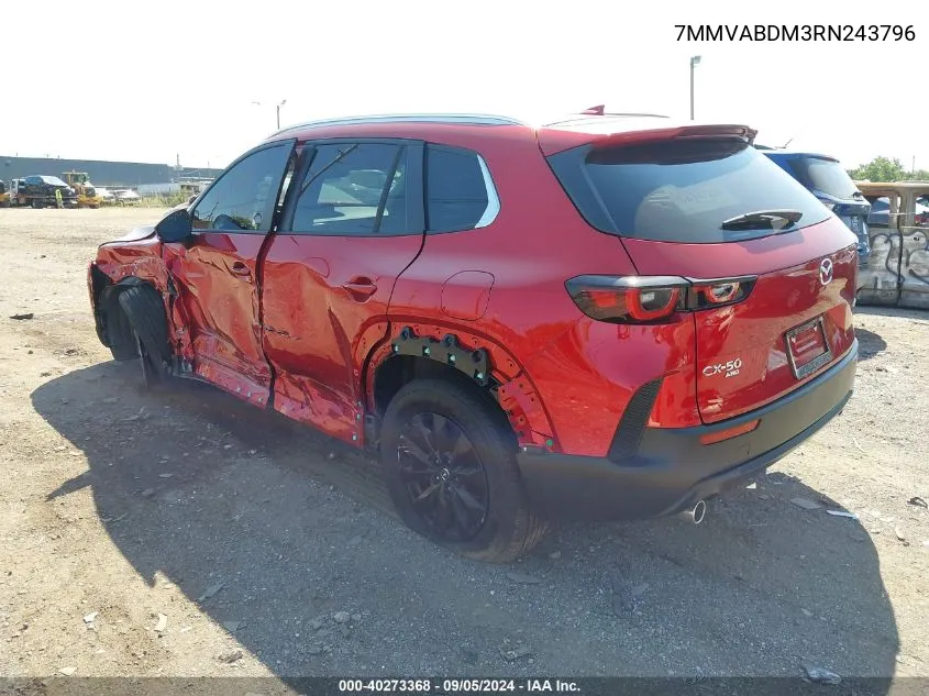 2024 Mazda Cx-50 2.5 S Premium VIN: 7MMVABDM3RN243796 Lot: 40273368