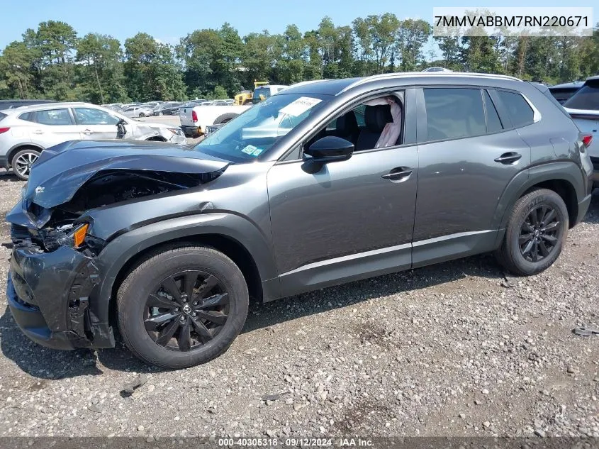 2024 Mazda Cx-50 2.5 S Preferred VIN: 7MMVABBM7RN220671 Lot: 40305318