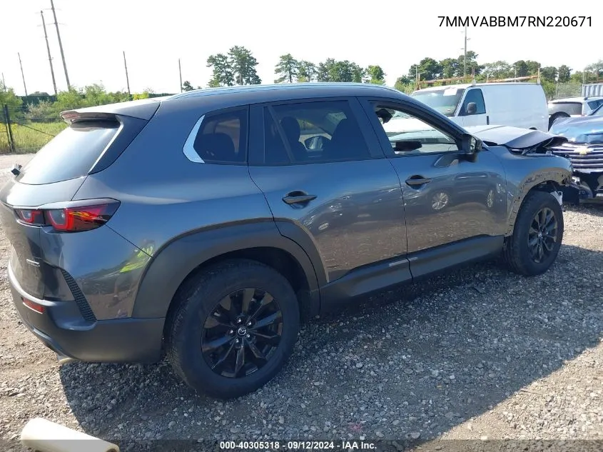 2024 Mazda Cx-50 2.5 S Preferred VIN: 7MMVABBM7RN220671 Lot: 40305318