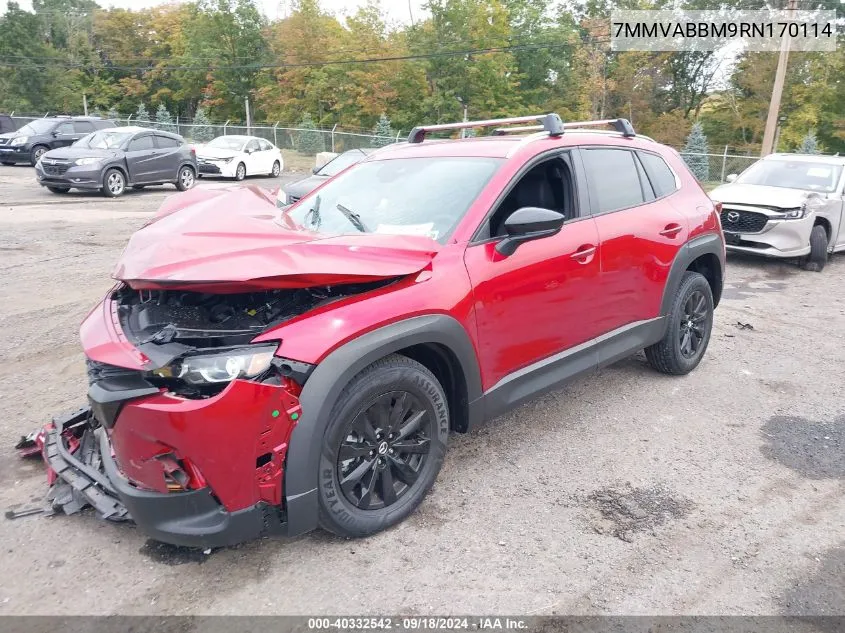 2024 Mazda Cx-50 Preferred VIN: 7MMVABBM9RN170114 Lot: 40332542