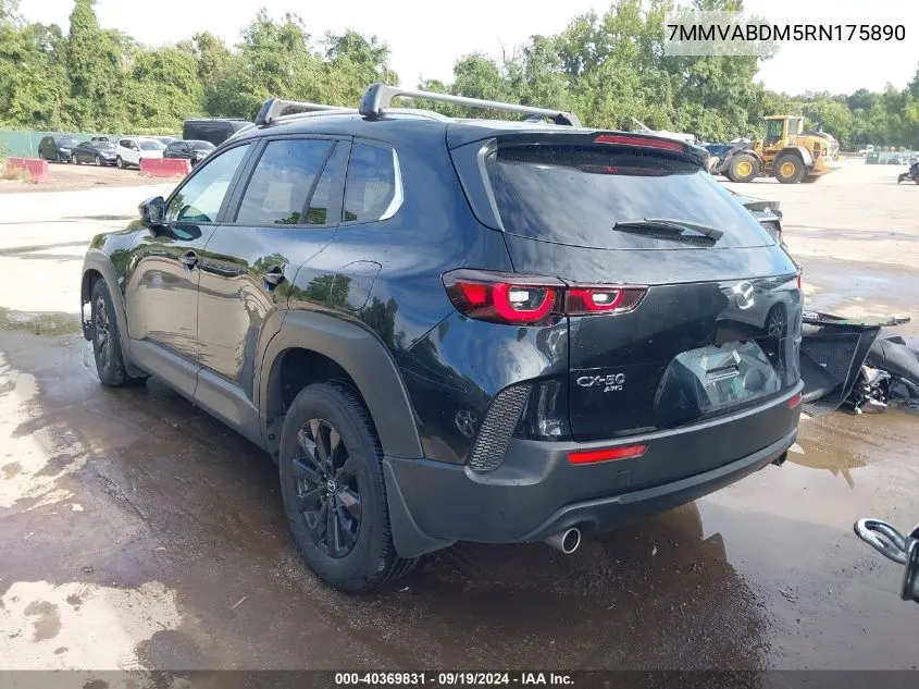 2024 Mazda Cx-50 2.5 S Premium VIN: 7MMVABDM5RN175890 Lot: 40369831