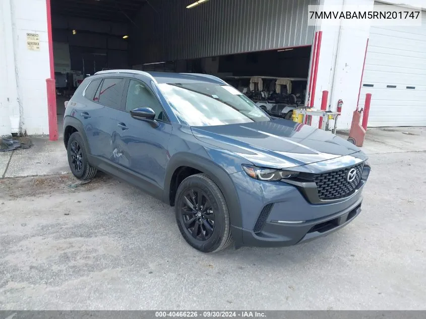 2024 Mazda Cx-50 2.5 S Select VIN: 7MMVABAM5RN201747 Lot: 40466226