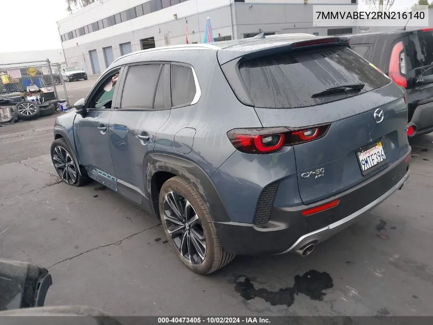 2024 Mazda Cx-50 2.5 Turbo Premium Plus VIN: 7MMVABEY2RN216140 Lot: 40473405