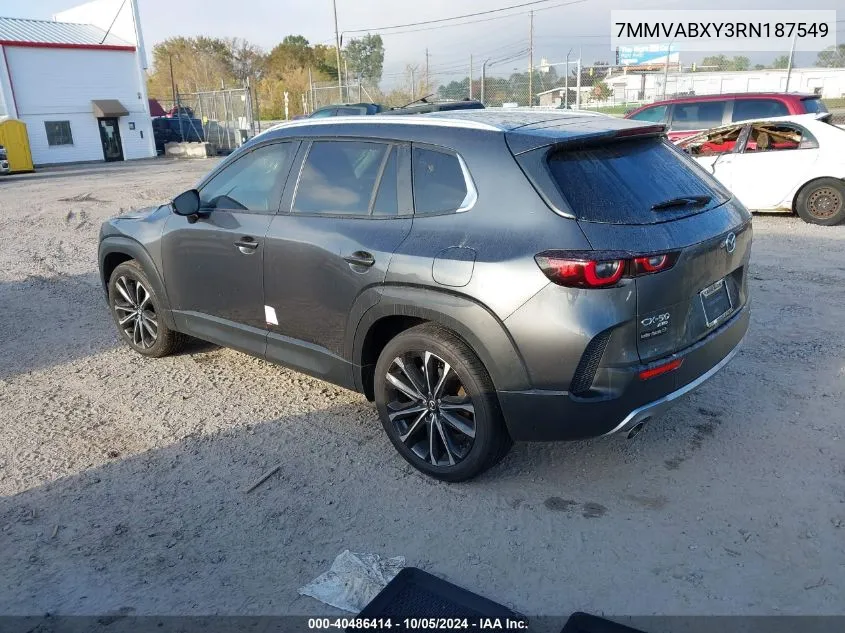 2024 Mazda Cx-50 2.5 Turbo VIN: 7MMVABXY3RN187549 Lot: 40486414