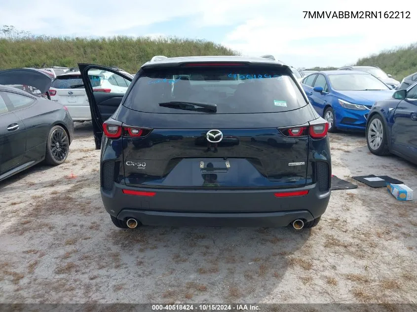 2024 Mazda Cx-50 2.5 S Preferred VIN: 7MMVABBM2RN162212 Lot: 40518424