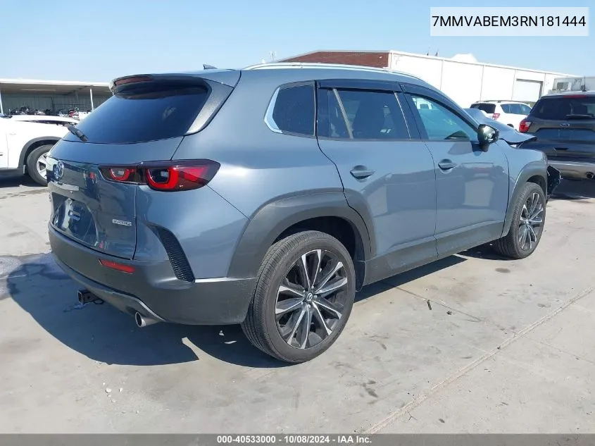 2024 Mazda Cx-50 2.5 S Premium Plus VIN: 7MMVABEM3RN181444 Lot: 40533000