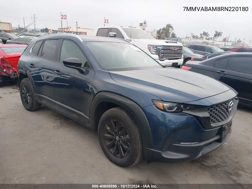 2024 Mazda Cx-50 2.5 S Select VIN: 7MMVABAM8RN220180 Lot: 40608590