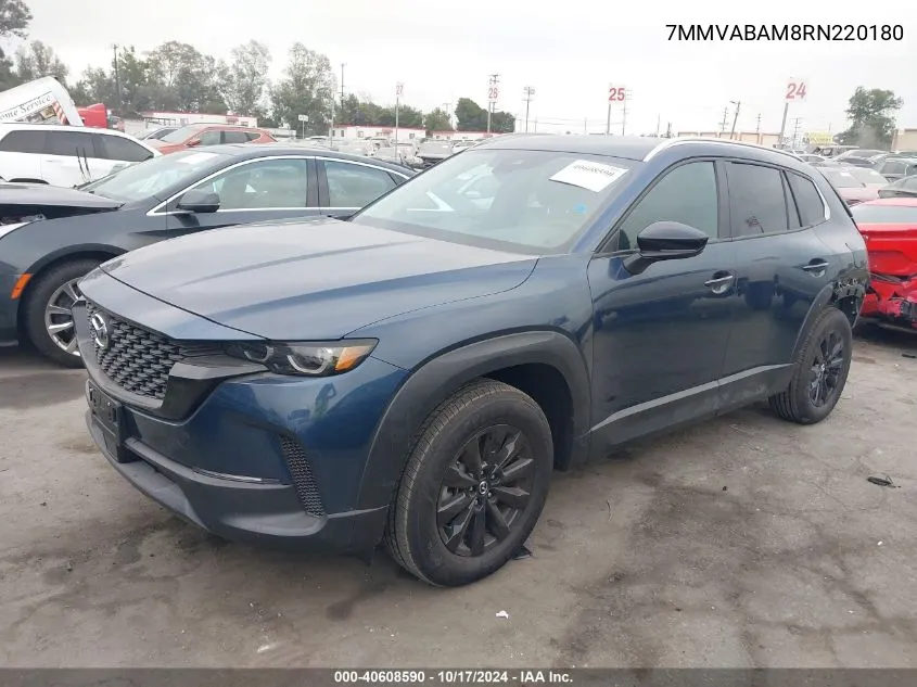 2024 Mazda Cx-50 2.5 S Select VIN: 7MMVABAM8RN220180 Lot: 40608590