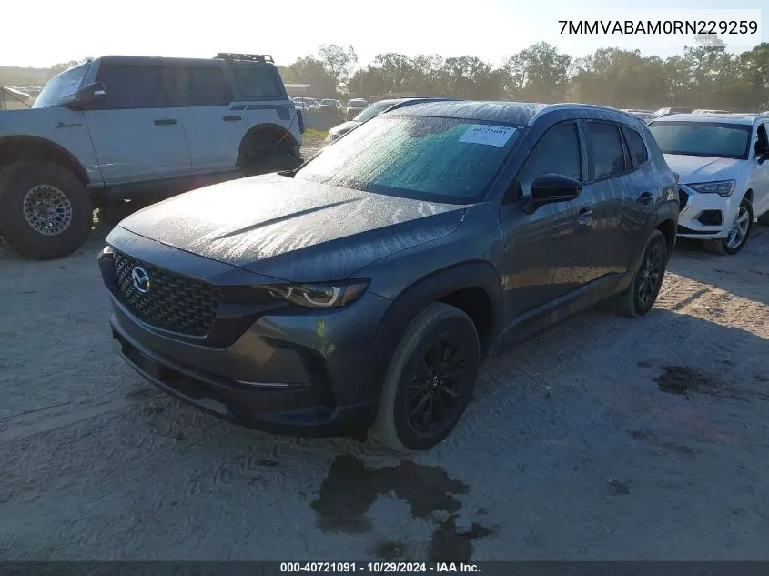 7MMVABAM0RN229259 2024 Mazda Cx-50 2.5 S Select