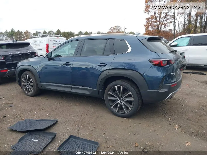 2024 Mazda Cx-50 Premium VIN: 7MMVABDY2RN212431 Lot: 40749802