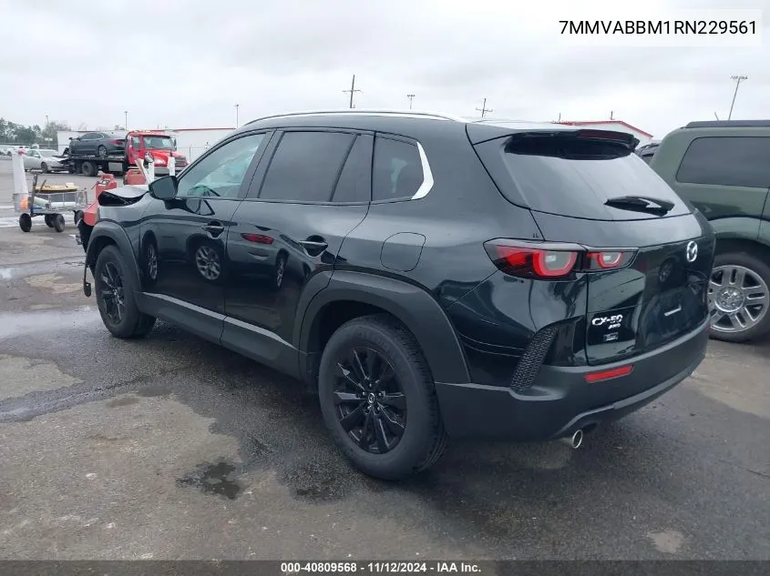 2024 Mazda Cx-50 2.5 S Preferred VIN: 7MMVABBM1RN229561 Lot: 40809568