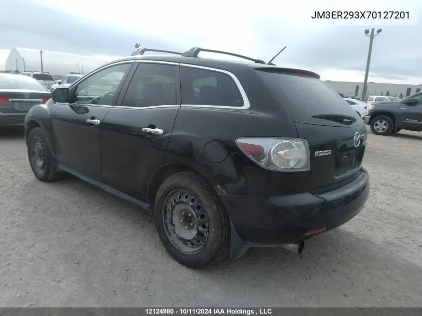 2007 Mazda Cx-7 VIN: JM3ER293X70127201 Lot: 12124980