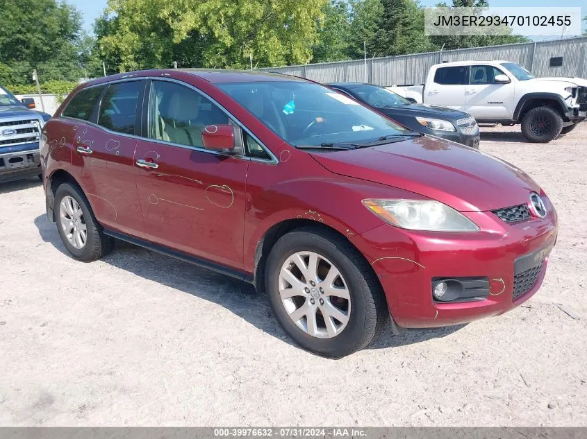 JM3ER293470102455 2007 Mazda Cx-7 Grand Touring