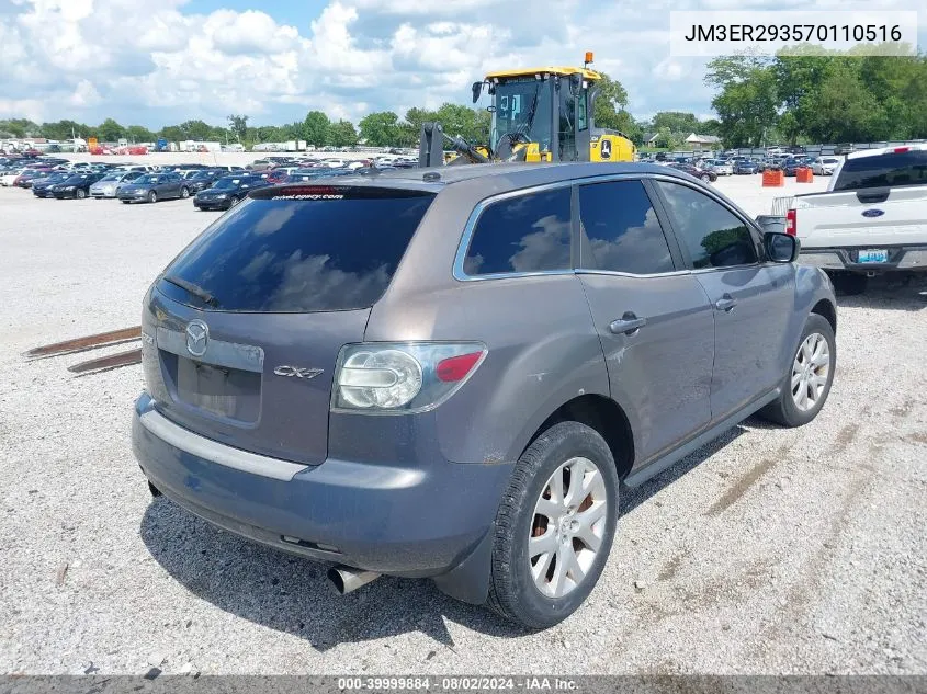 2007 Mazda Cx-7 Sport VIN: JM3ER293570110516 Lot: 39999884