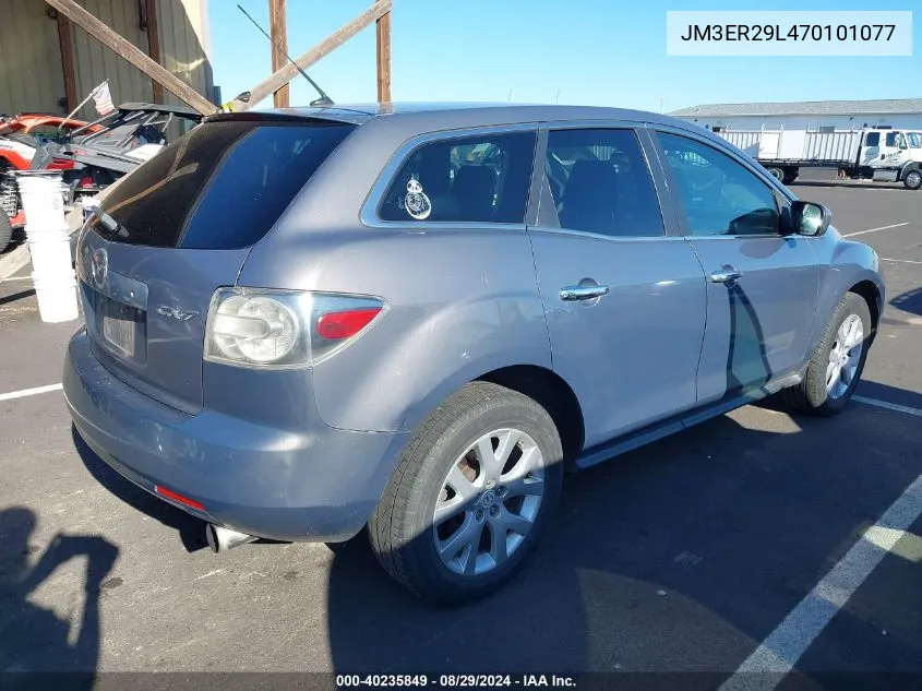 2007 Mazda Cx-7 Grand Touring VIN: JM3ER29L470101077 Lot: 40235849