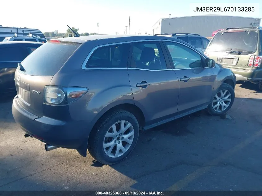 2007 Mazda Cx-7 VIN: JM3ER29L670133285 Lot: 40325365