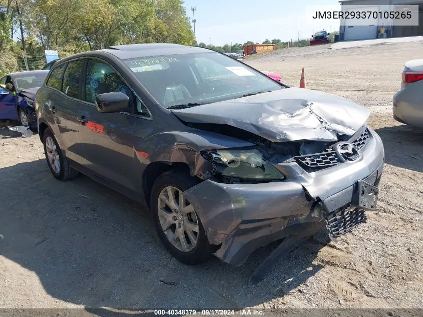 2007 Mazda Cx-7 Touring VIN: JM3ER293370105265 Lot: 40348379