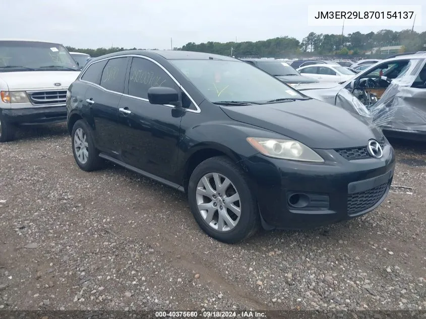 2007 Mazda Cx-7 VIN: JM3ER29L870154137 Lot: 40375660