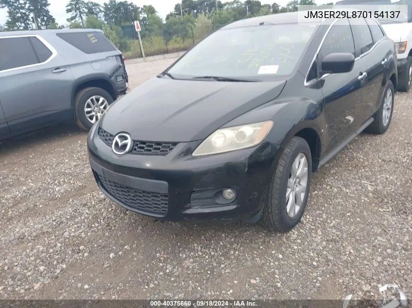 2007 Mazda Cx-7 VIN: JM3ER29L870154137 Lot: 40375660