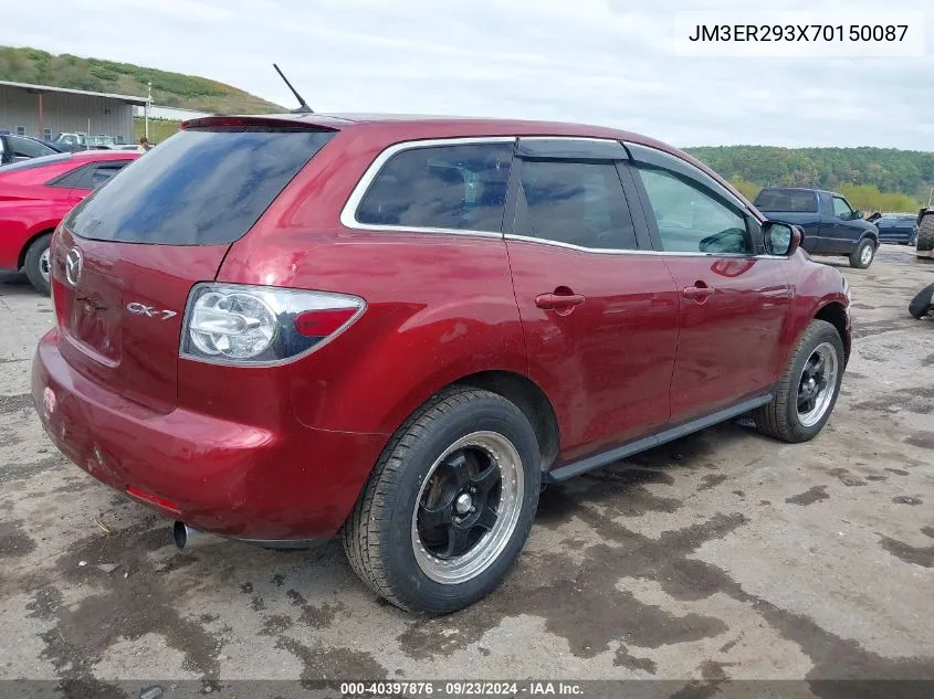 JM3ER293X70150087 2007 Mazda Cx-7 Sport