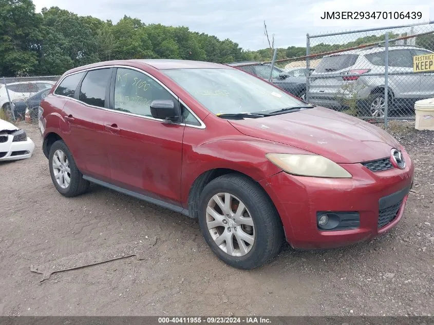 2007 Mazda Cx-7 Touring VIN: JM3ER293470106439 Lot: 40411955