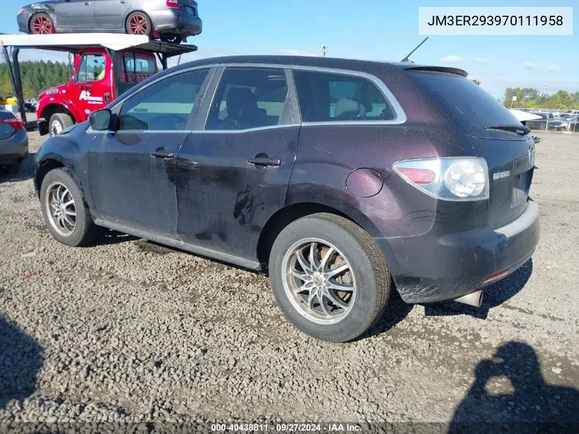 JM3ER293970111958 2007 Mazda Cx-7 Touring