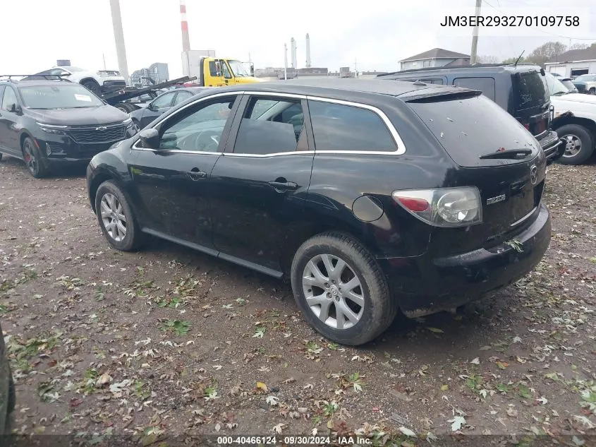 2007 Mazda Cx-7 Touring VIN: JM3ER293270109758 Lot: 40466124