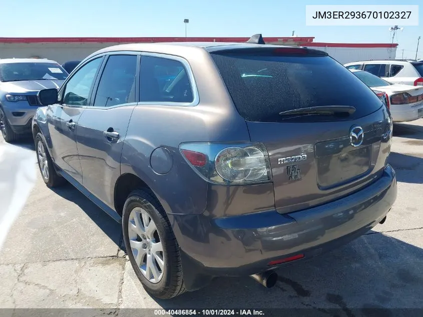 2007 Mazda Cx-7 Touring VIN: JM3ER293670102327 Lot: 40486854