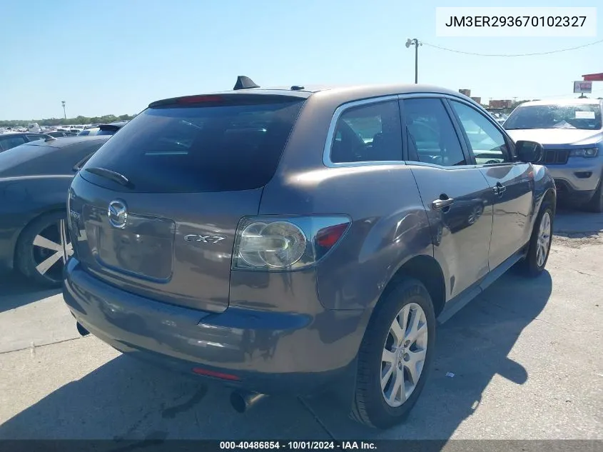 2007 Mazda Cx-7 Touring VIN: JM3ER293670102327 Lot: 40486854